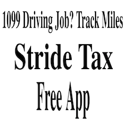 Driving Job Track Miles Stride Tax Free App