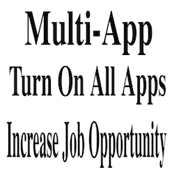 Multi App - How To Turn On All Apps