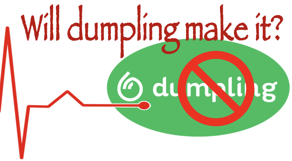 The dumpling Boss app is a blank app.